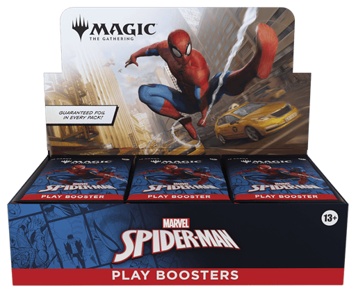 Marvels Spider Man Play Booster Box