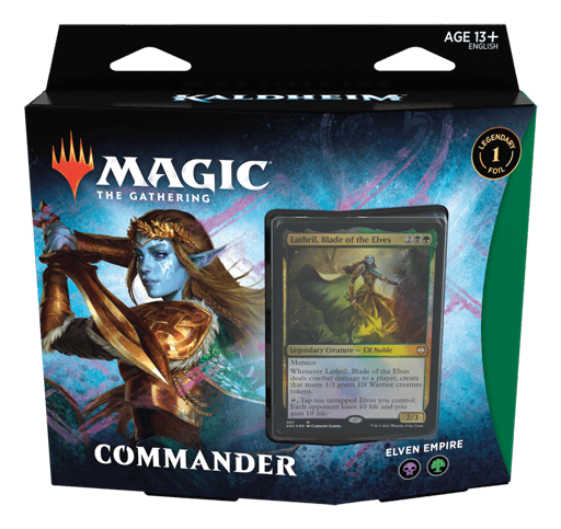 Kaldheim Commander Deck Display