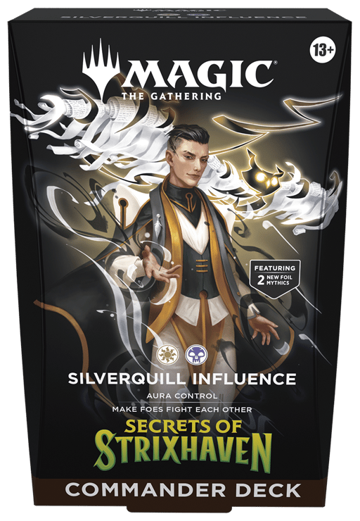 Secrets of Strixhaven Commander Deck Silverquill Influence