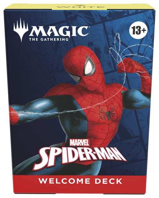 Marvels Spider Man Welcome Deck White