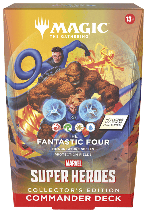 Marvel Super Heroes Commander Deck The Fantastic Four Collector's Edition