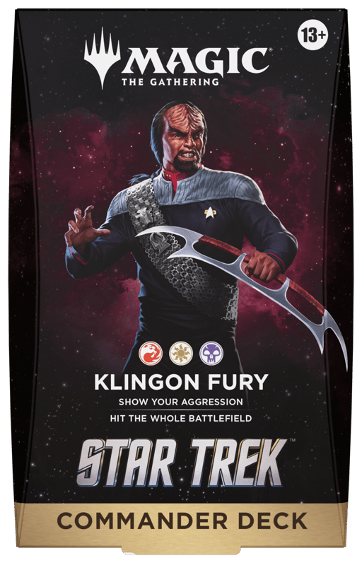 Star Trek Commander Deck Klingon Fury