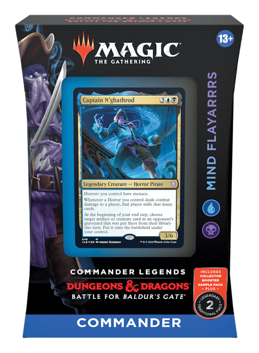 Commander Legends Battle for Baldurs Gate Commander Deck Mind Flayarrrs