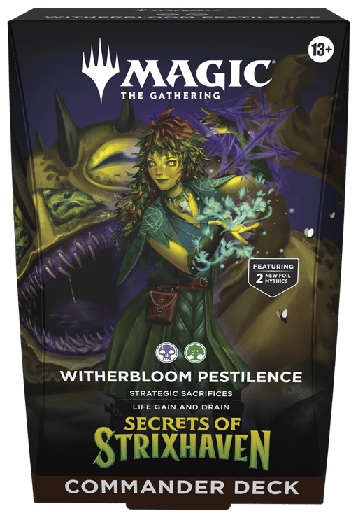 Secrets of Strixhaven Commander Deck Witherbloom Pestilence