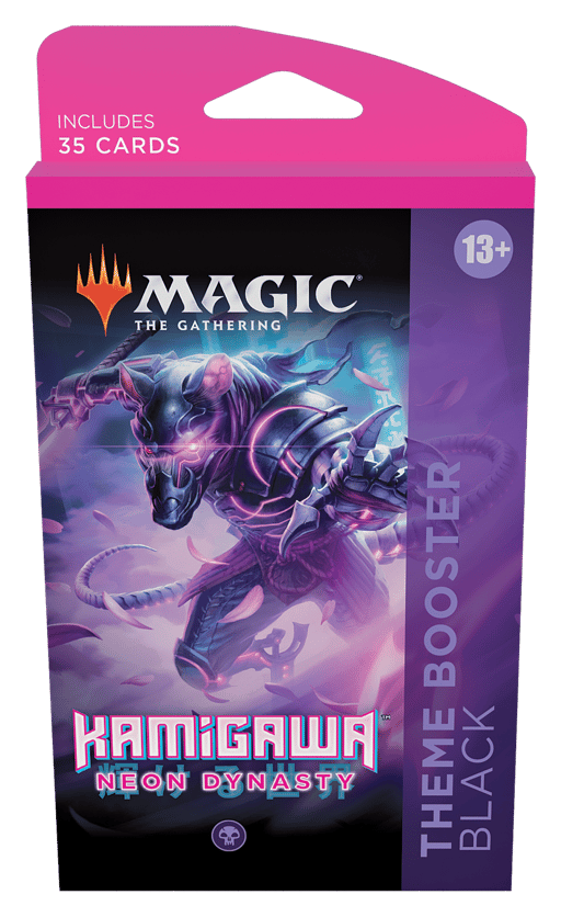 Kamigawa Neon Dynasty Theme Booster Black