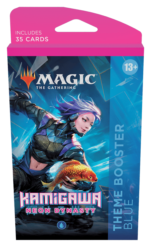 Kamigawa Neon Dynasty Theme Booster Blue