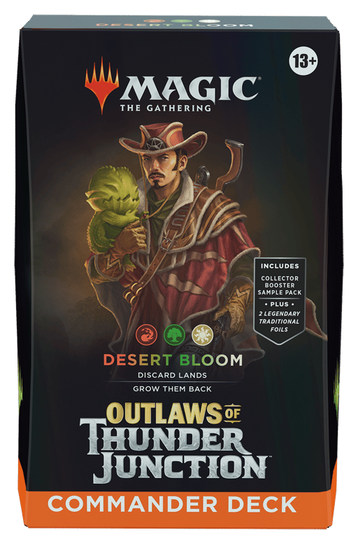 Outlaws of Thunder Junction Commander Deck Desert Bloom
