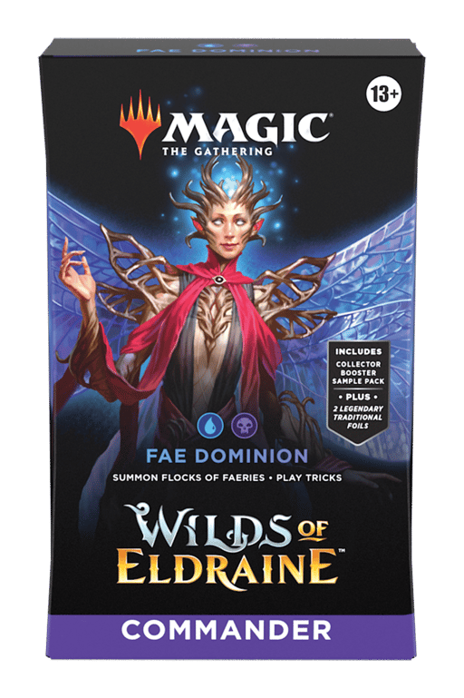 Wilds of Eldraine Commander Deck Display