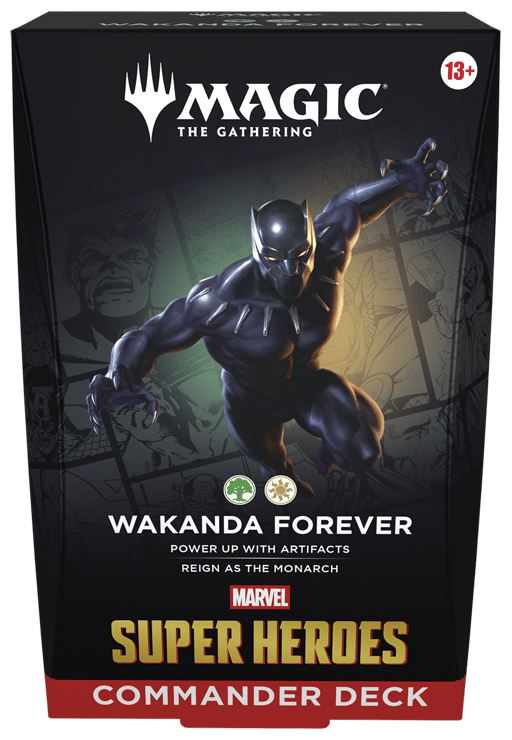 Marvel Super Heroes Commander Deck Wakanda Forever