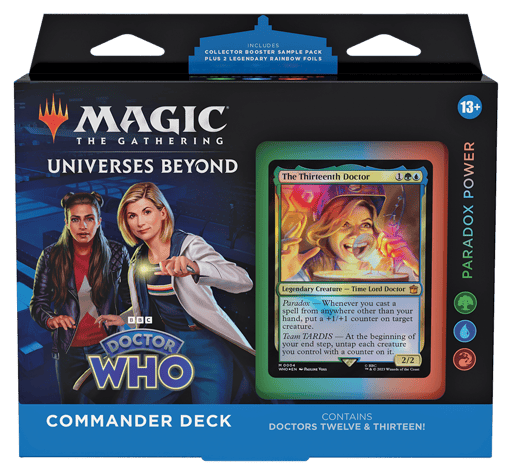 Doctor Who Commander Deck Paradox Power