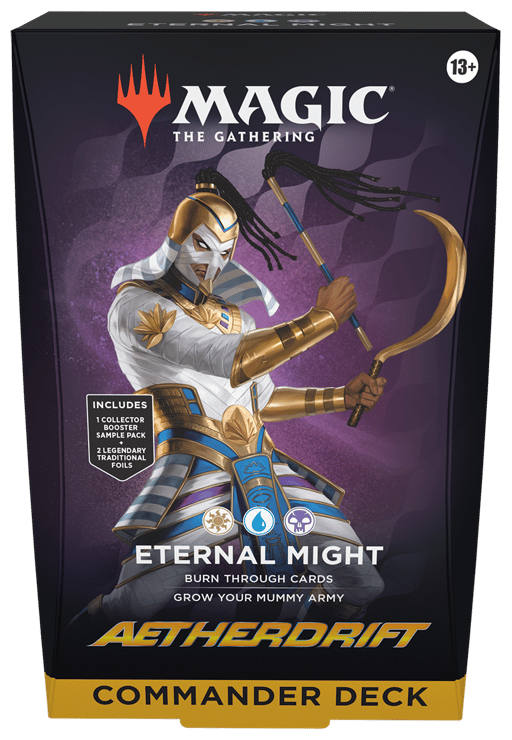 Aetherdrift Commander Deck Eternal Might