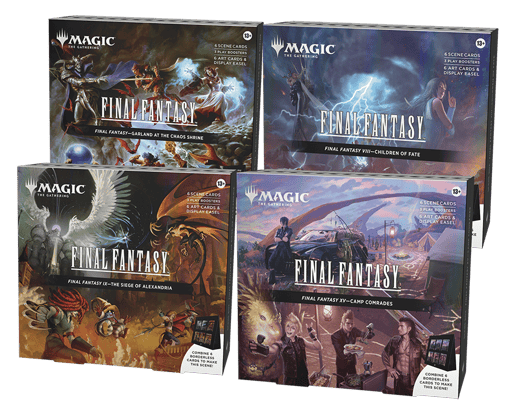 Final Fantasy Scene Box Set of 4