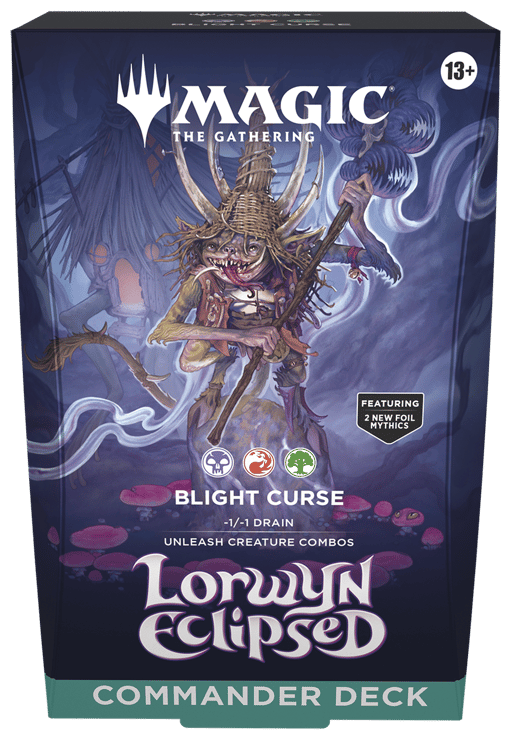 Lorwyn Eclipsed Commander Deck Blight Curse
