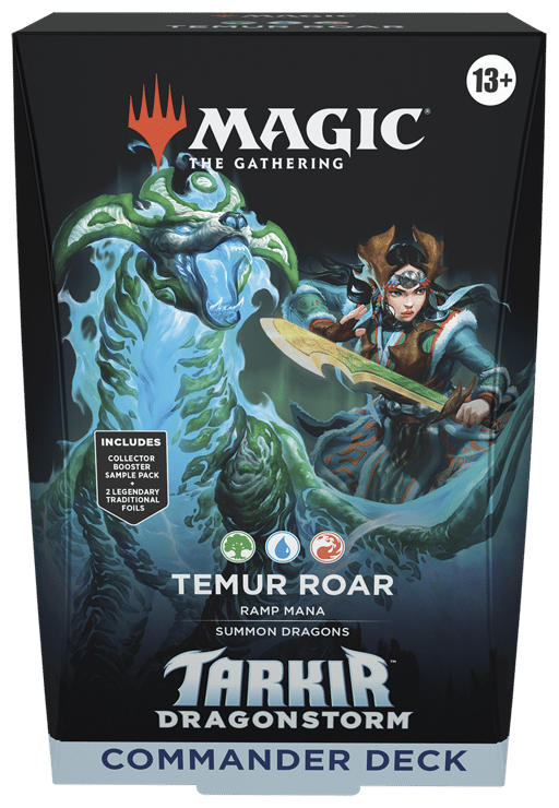 Tarkir Dragonstorm Commander Deck Temur Roar