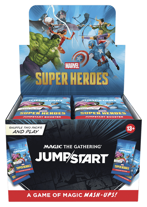 Marvel Super Heroes Jumpstart Booster Box Case