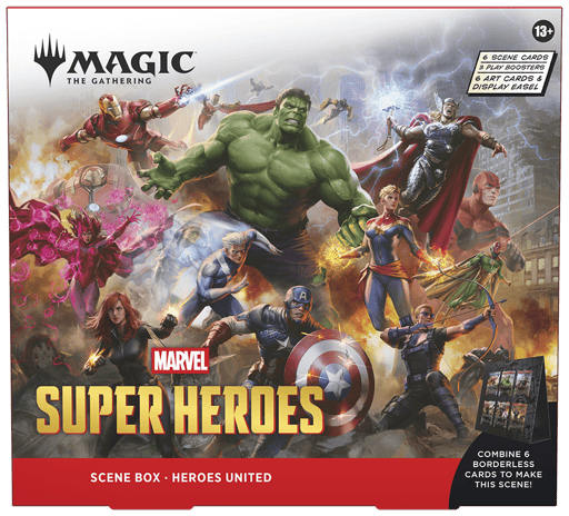 Marvel Super Heroes Scene Box Heroes United