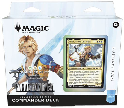 Final Fantasy Commander Deck Counter Blitz Collectors Edition