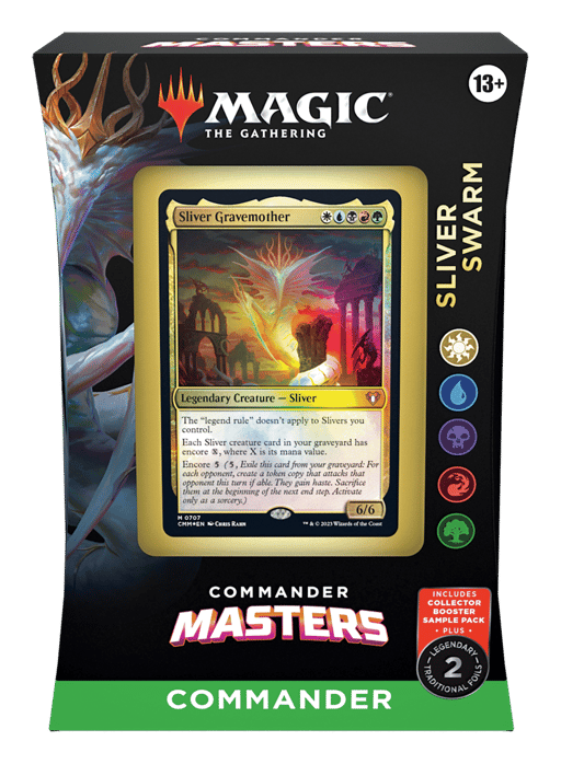 Commander Masters Commander Deck Sliver Swarm