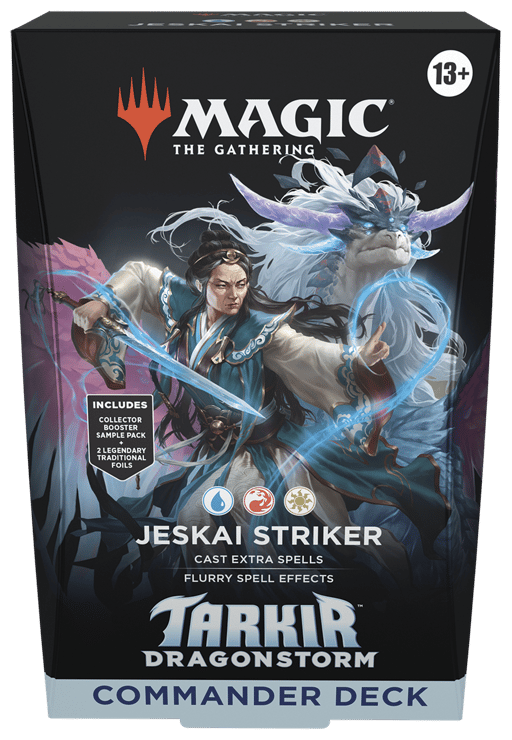 Tarkir Dragonstorm Commander Deck Jeskai Striker