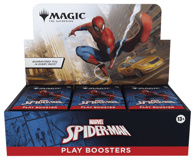 Marvels Spider Man Play Booster Box