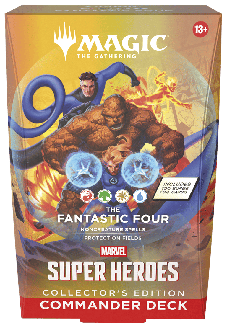 Marvel Super Heroes Commander Deck The Fantastic Four Collector's Edition