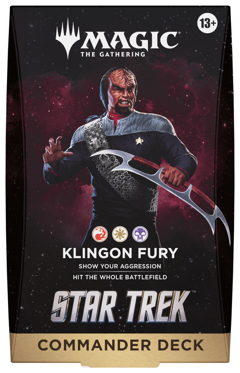 Star Trek Commander Deck Klingon Fury