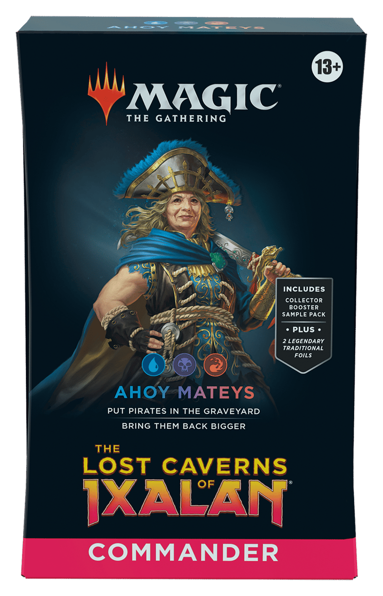The Lost Caverns of Ixalan Commander Deck Display