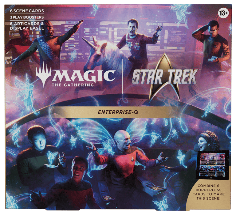 Star Trek Scene Box Enterprise-Q