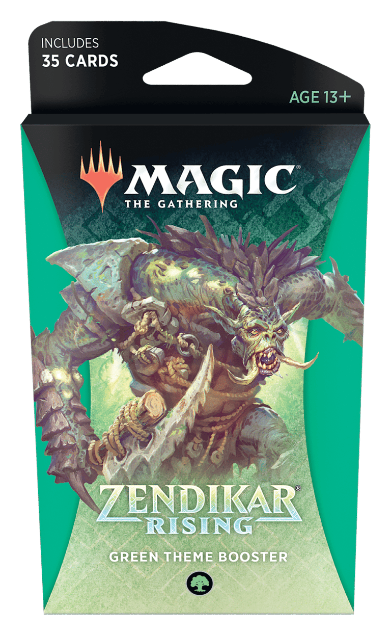 Zendikar Rising Theme Booster Green