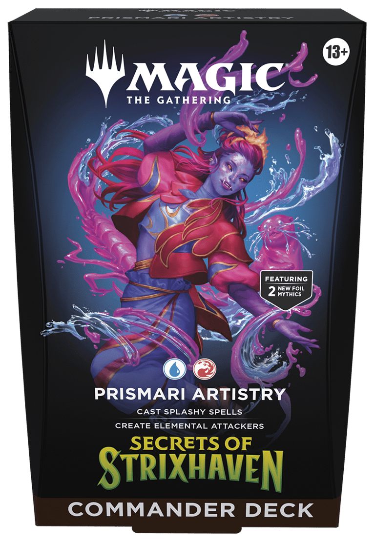 Secrets of Strixhaven Commander Deck Prismari Artistry