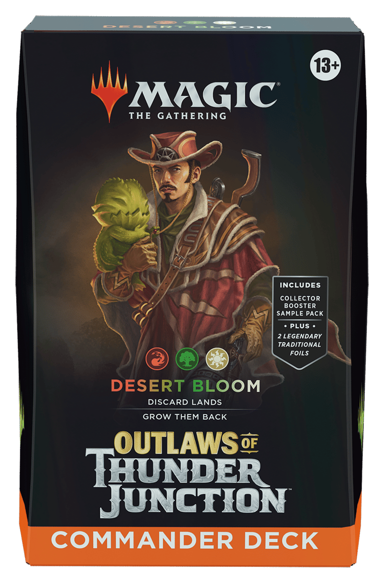 Outlaws of Thunder Junction Commander Deck Display