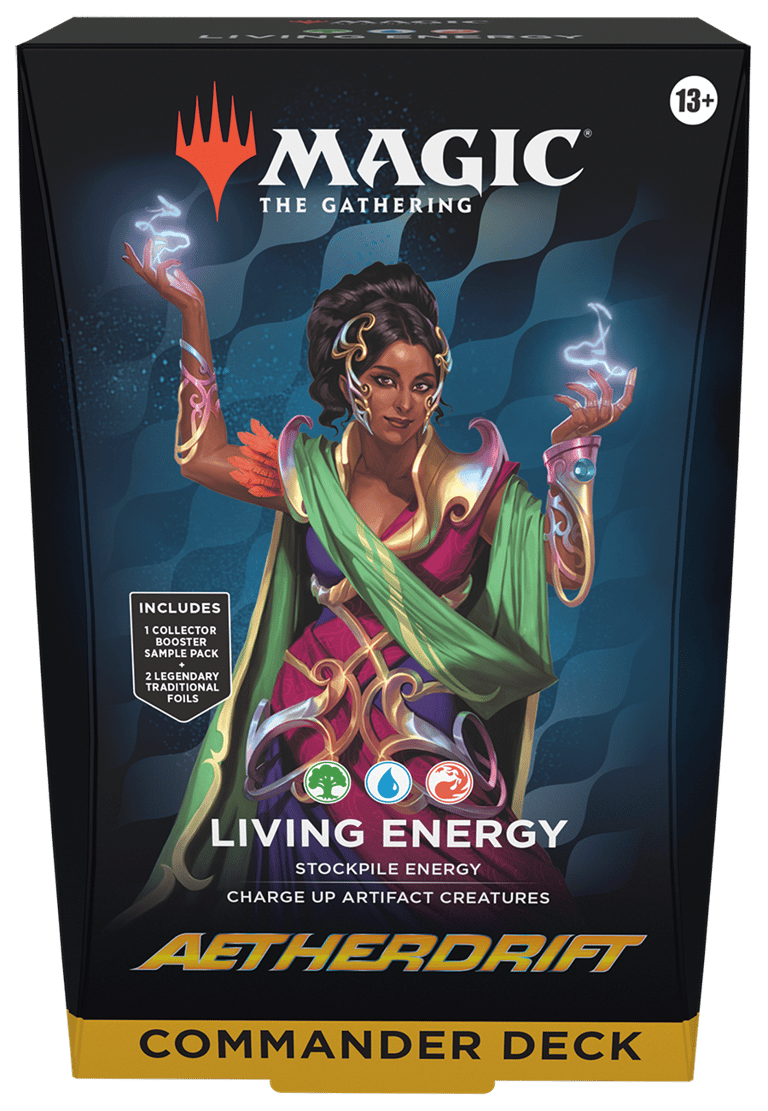 Aetherdrift Commander Deck Living Energy
