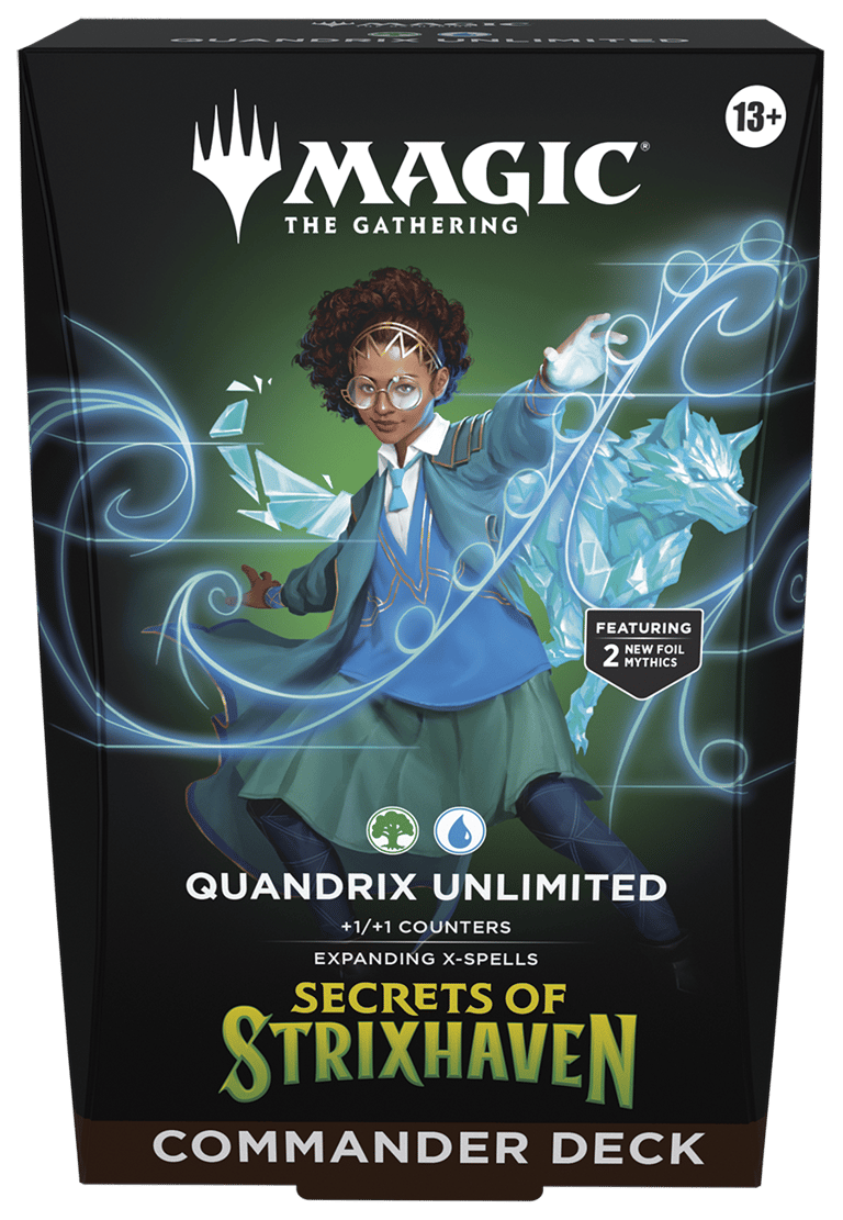 Secrets of Strixhaven Commander Deck Quandrix Unlimited