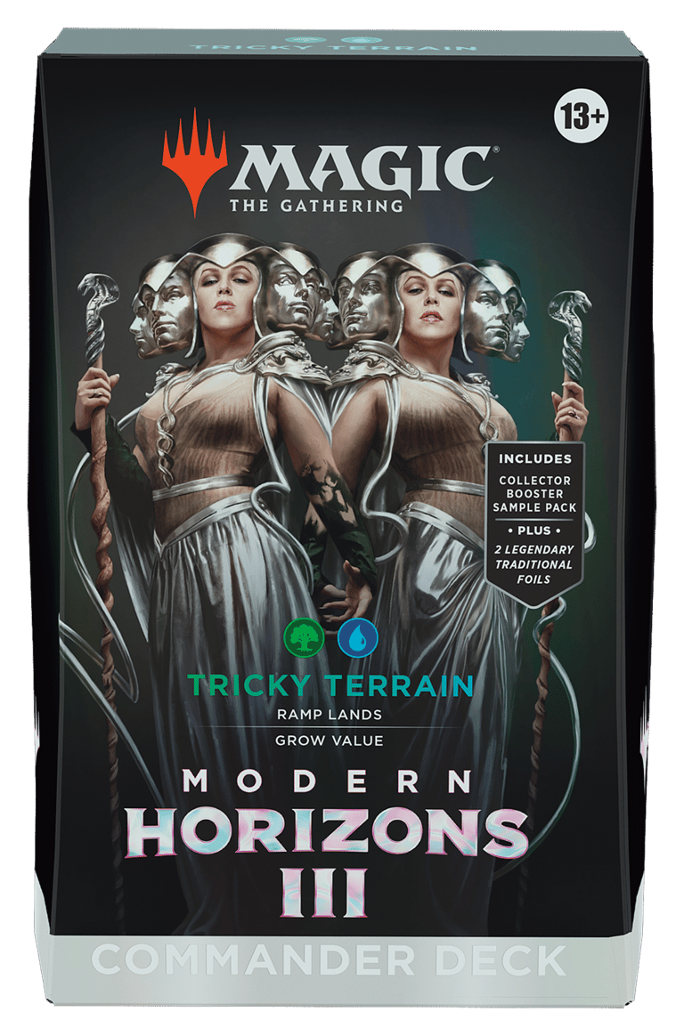 Modern Horizons 3 Commander Deck Tricky Terrain