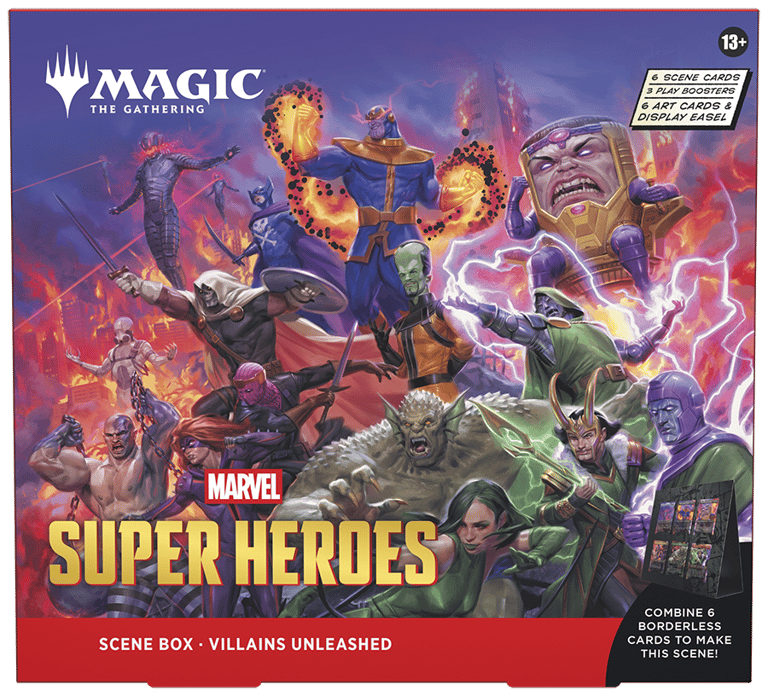 Marvel Super Heroes Scene Box Villains Unleashed