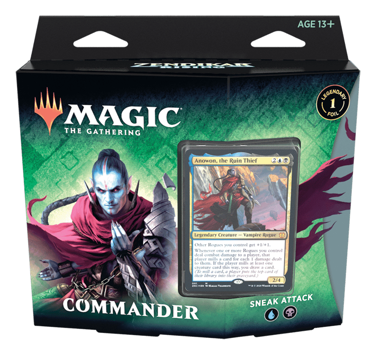 Zendikar Rising Commander Deck Sneak Attack