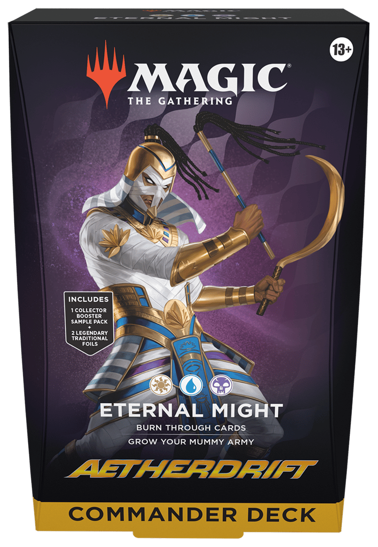 Aetherdrift Commander Deck Eternal Might