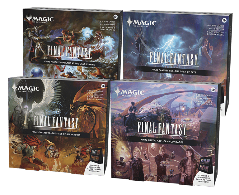 Final Fantasy Scene Box Set of 4
