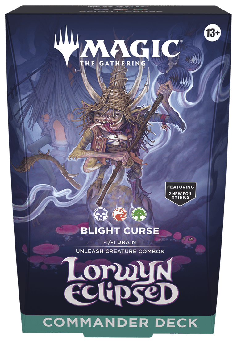 Lorwyn Eclipsed Commander Deck Blight Curse
