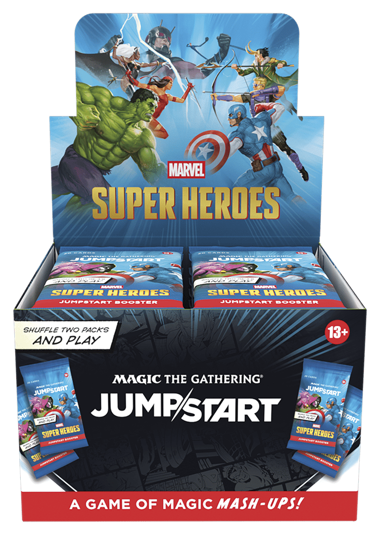 Marvel Super Heroes Jumpstart Booster Box Case