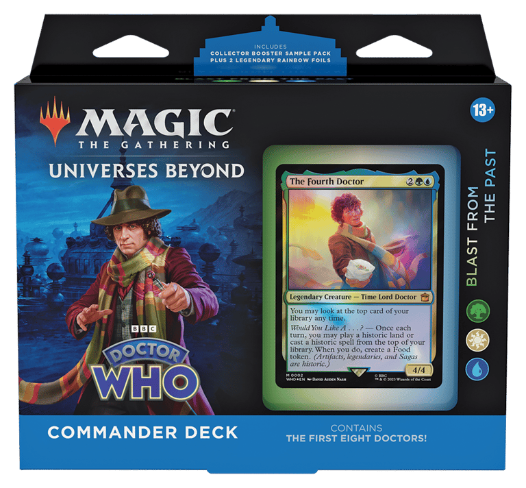 Doctor Who Commander Decks Set of 4