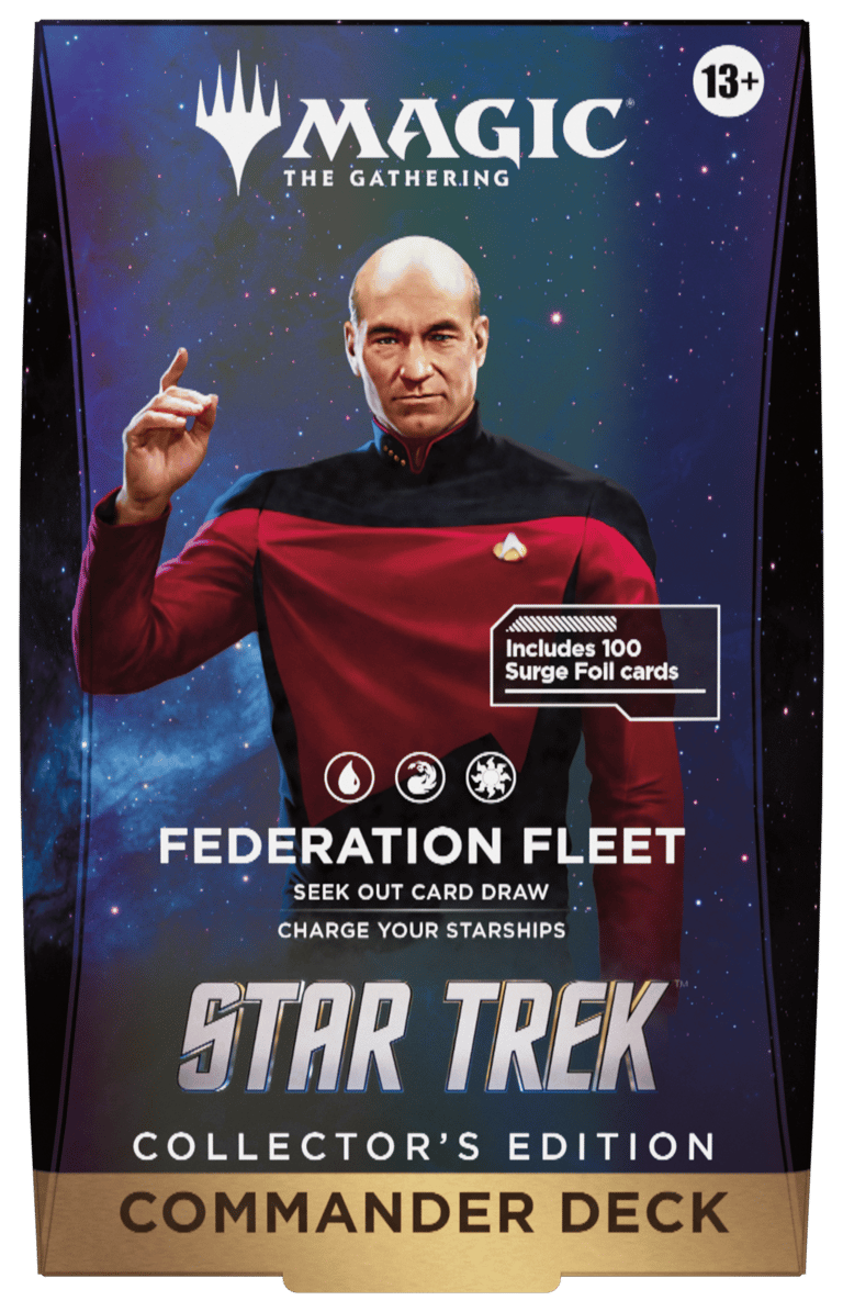 Star Trek Commander Deck Federation Fleet Collectors Edition