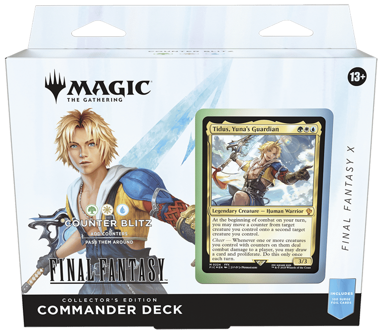 Final Fantasy Commander Deck Counter Blitz Collectors Edition