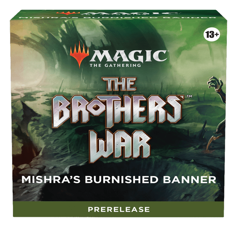 The Brothers' War Prerelease Pack Mishras Burnished Banner