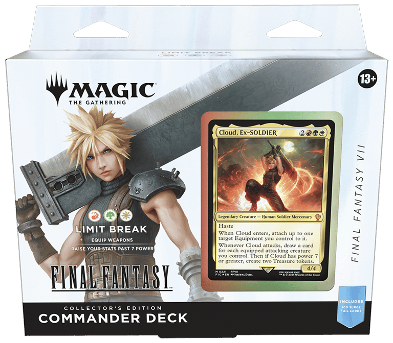 Final Fantasy Commander Deck Limit Break Collectors Edition
