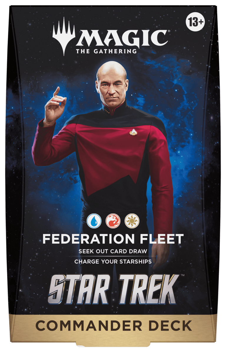 Star Trek Commander Deck Set of 4