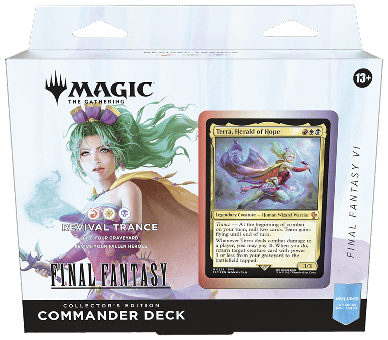 Final Fantasy Commander Deck Revival Trance Collectors Edition